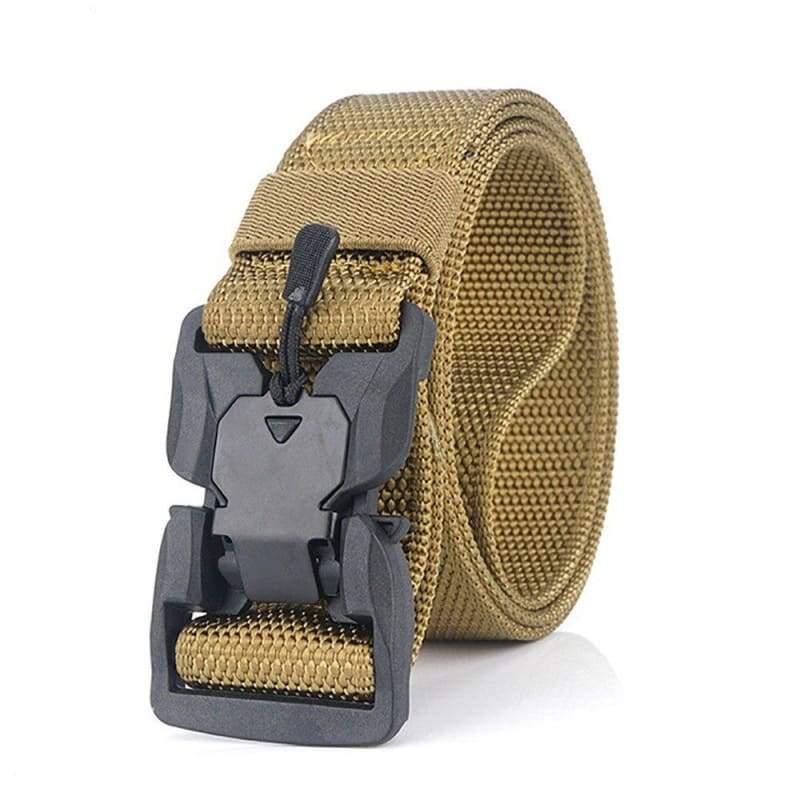 Military brown webbing belt