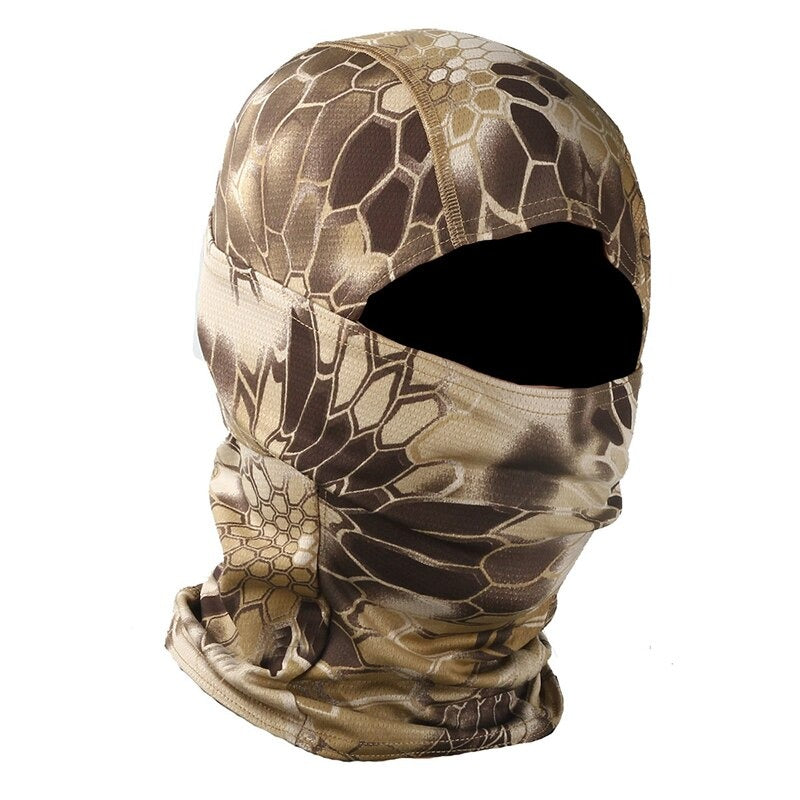 Military camouflage balaclava